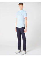 Remus Uomo Slim Ashton Short Sleeve Shirt Light Blue
