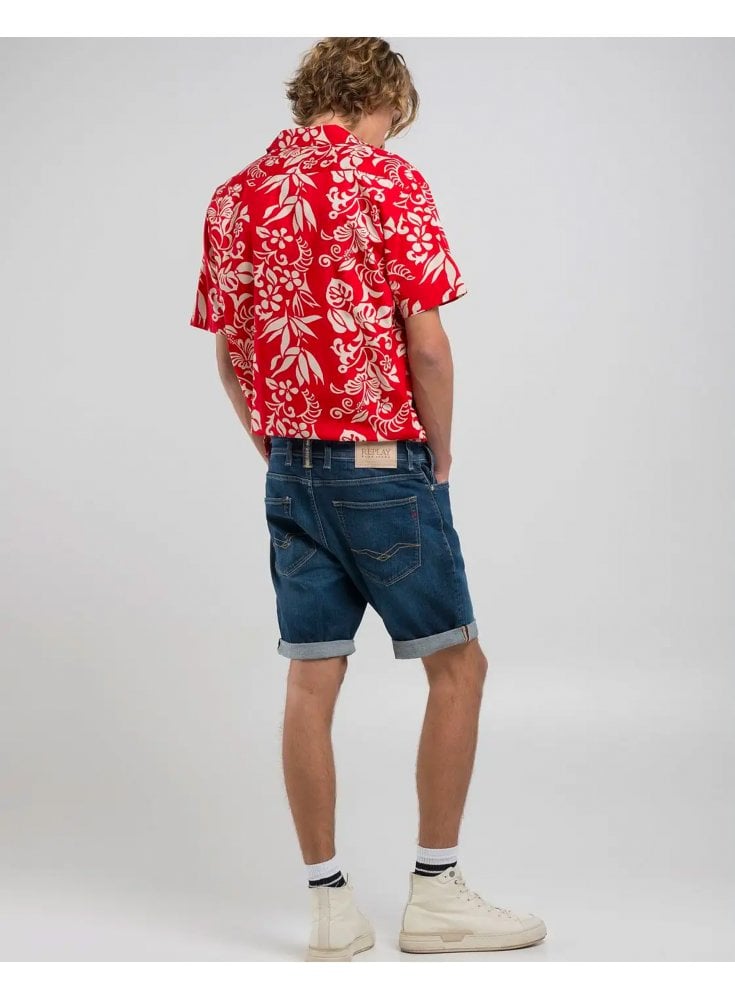 Replay 573 Eco Plus Denim Short Blue