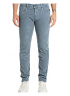 Replay Anbass Slim Fit Baby Cord Stretch Jean Light Blue
