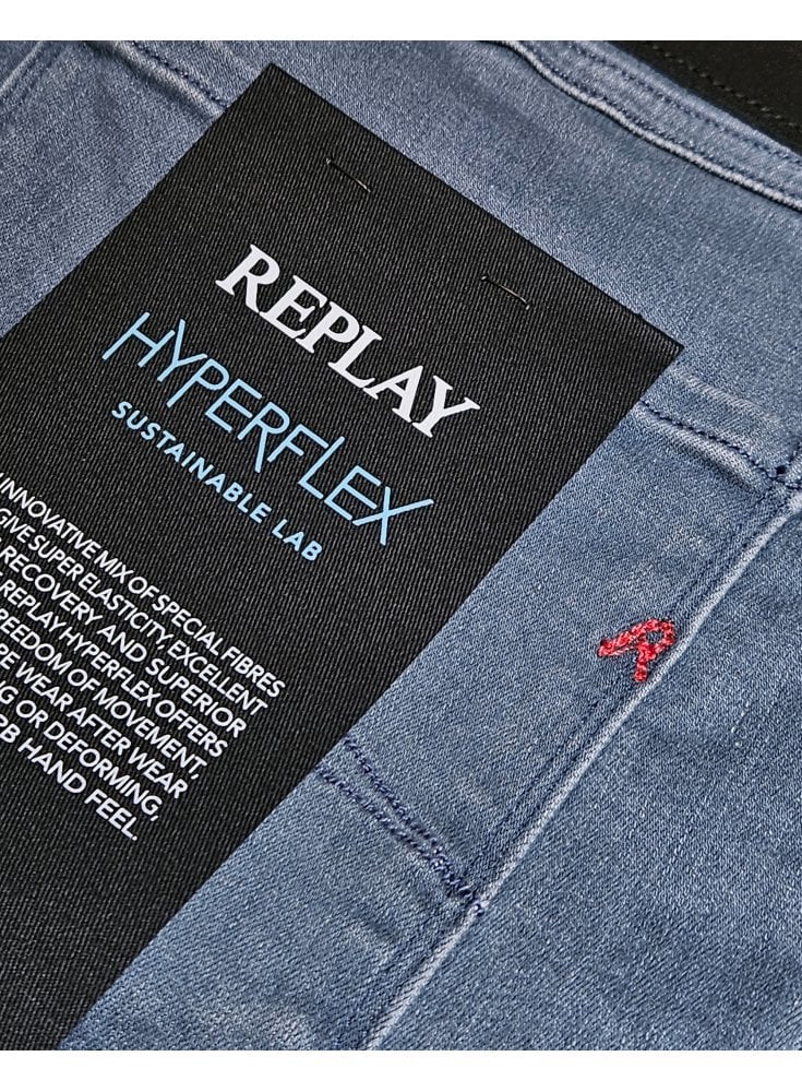 Replay Anbass Slim Fit Hyperflex Jean Sustainable Lab 096