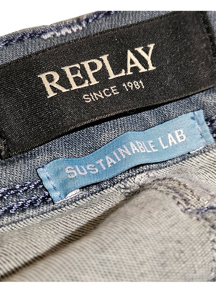 Replay Anbass Slim Fit Hyperflex Jean Sustainable Lab 096