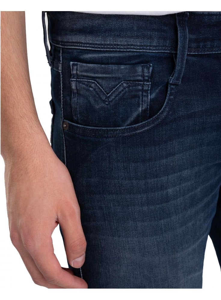 Replay Anbass Slim Jean Dark Blue