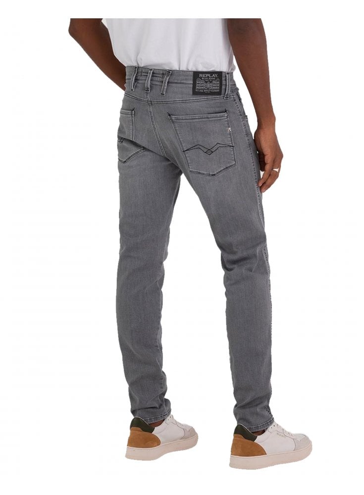 Replay Anbass Slim Jean Grey