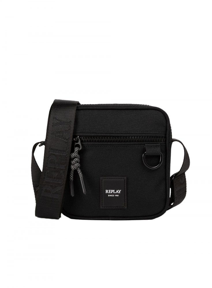 Replay Casual Cross Body Bag Black