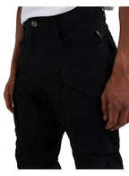 Replay Combat Pants Black With Zip & Pocket Detail 098
