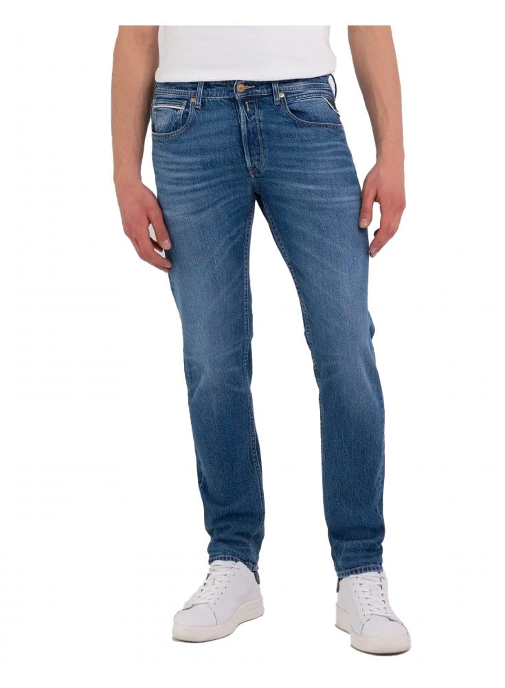 Replay Grover Straight Fit Denim Jeans 009
