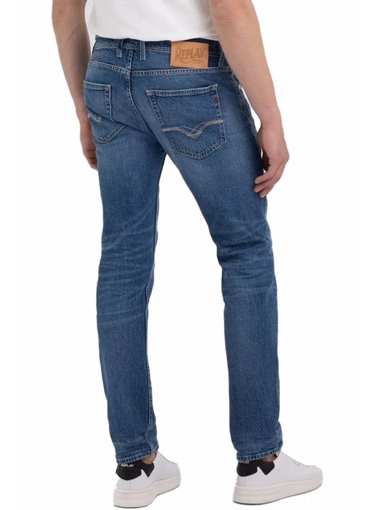 Replay Grover Straight Fit Denim Jeans 009