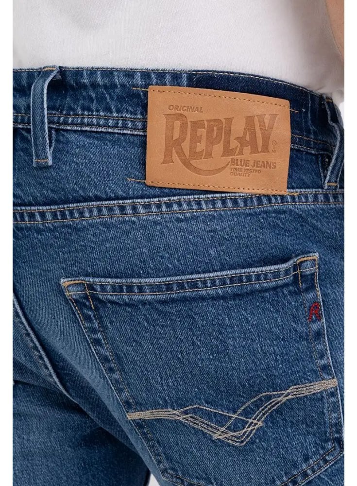 Replay Grover Straight Fit Denim Jeans 009
