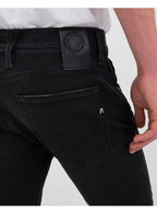 Replay Hyperflex Clouds Anbass Black Stretch Slim Fit Jean 098