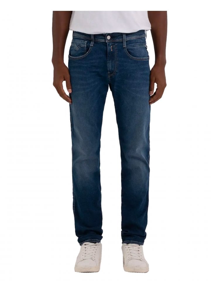 Replay Hyperflex Premium Stretch Denim Slim Fit Jean Anbass 007
