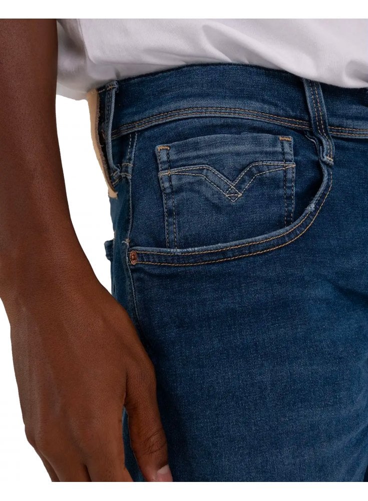 Replay Hyperflex Premium Stretch Denim Slim Fit Jean Anbass 007