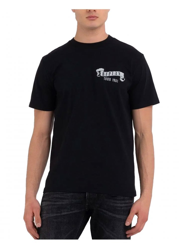 Replay Live Loud Tour 2 Side Print Black