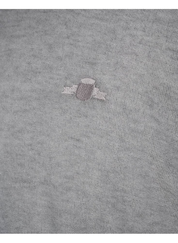 Replay Mens Cotton Pullover Sweater Iron Grey