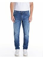 Replay Mickym Slim Tapered Fit 573 Eco Plus Jean Blue