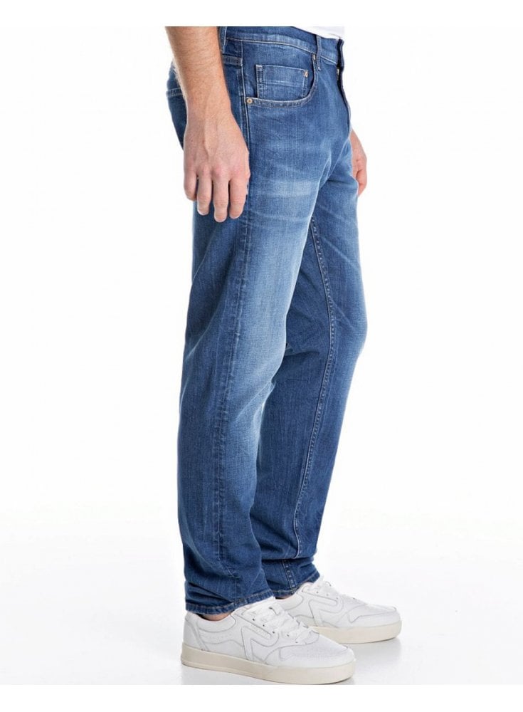 Replay Mickym Slim Tapered Fit 573 Eco Plus Jean Blue