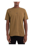 Replay Plain Crew Neck T Shirt Khaki