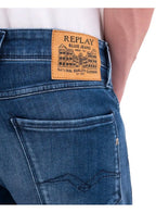 Replay Power Stretch Anbass Jeans Mid Blue
