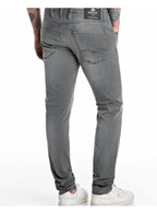 Replay Power Stretch Anbass Slim Jean Grey