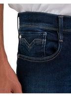 Replay Recycle 360*hyperflex Mid Blue Stretch Slim Fit Jean 007