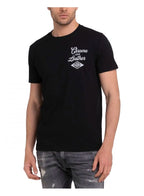 Replay Speed Shop T Shirt With Back Print Black