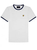 Lyle & Scott Ringer T-shirt White/navy