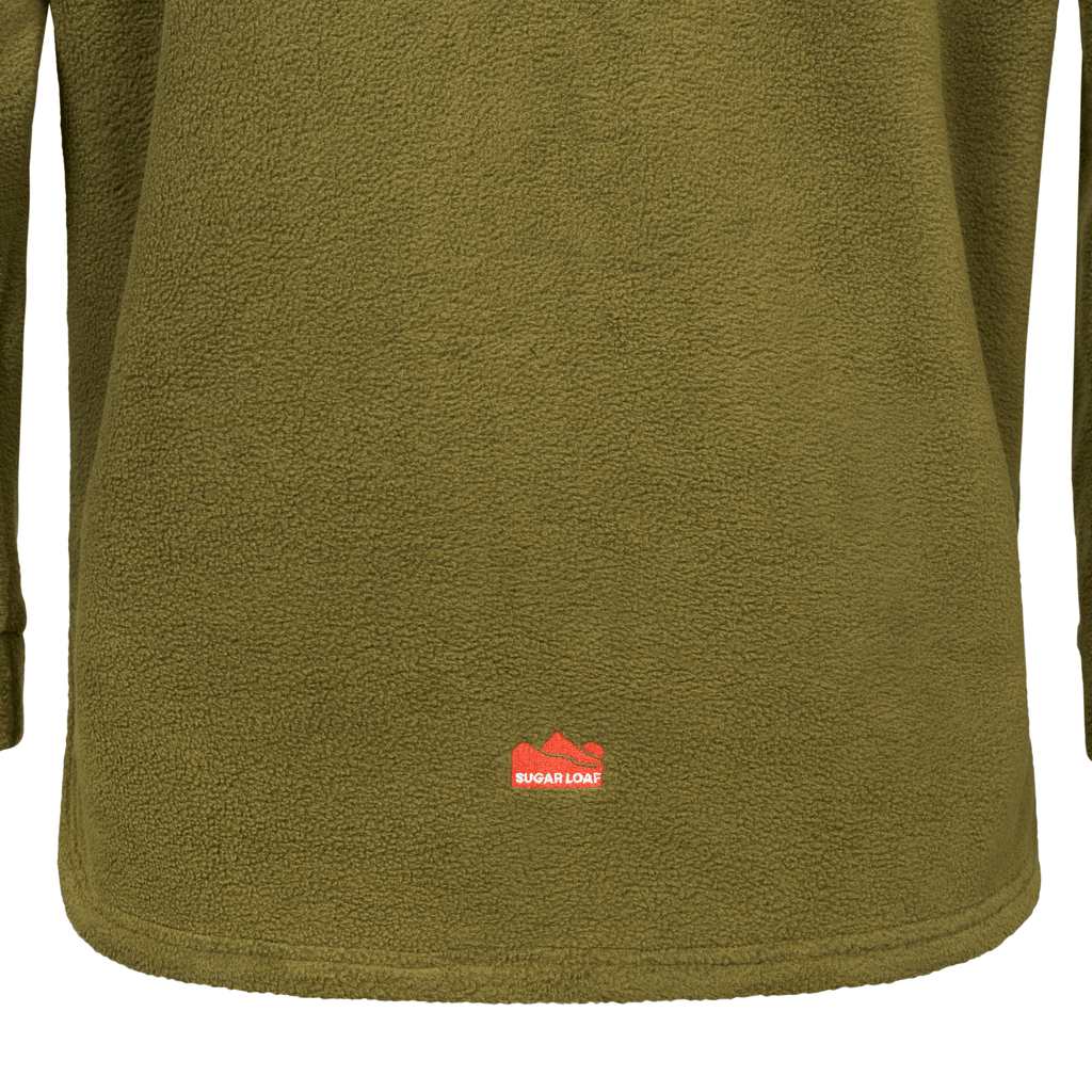 Sugar Loaf Shepherd Polar Fleece Hoodie - Khaki