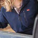 Sugar Loaf Shepherd Polar Fleece Hoodie - Navy