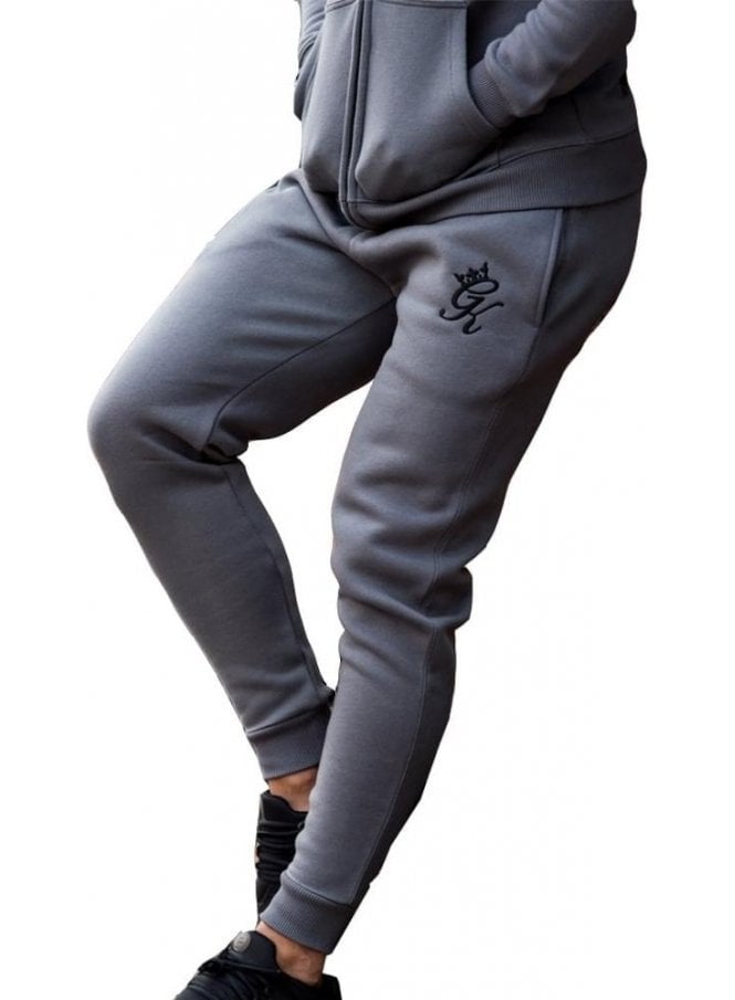 Gym King Tracksuit Bottoms Steel Grey